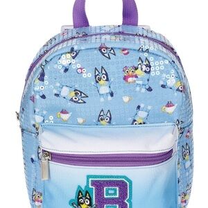 Bluey Kids Backpack with Sequins